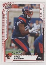 2020 Upper Deck CFL Red 38/165 Ryan Brown #47 1pu4