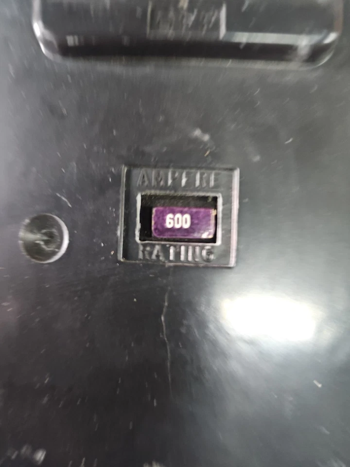 FEDERAL PACIFIC E365 E-365 600A 600V 3 POLOS Foto 3 de 4