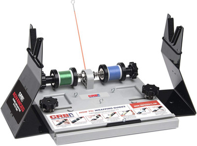 CRB Advanced Hand Wrapper System   2 Spool Thread Tensioner & Rod Stand for Rod