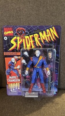 Marvel Legends: Spider-Man Retro Chameleon Action Figure New Hasbro 