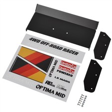 Aluminum Alloy RC Rear Spoilers Wing Suitable for Kyosho Optima Mid