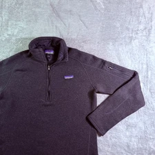 Patagonia Womens Better Sweater 1/4 Zip Pullover Fleece Jacket Large
