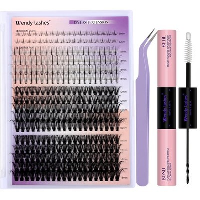 Wendy Lashes DIY Extension Kit 12-18mm Natural Volume