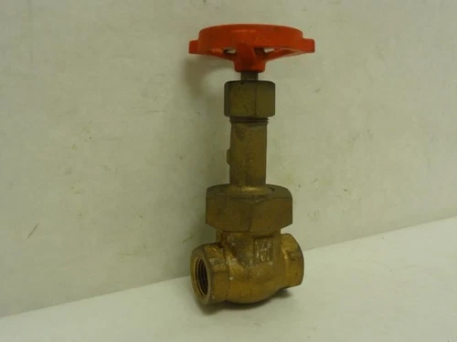 208196 New-No Box; Milwaukee 1151-1/2" Bronze Gate Valve; 1/2 Fnpt; Class: 150