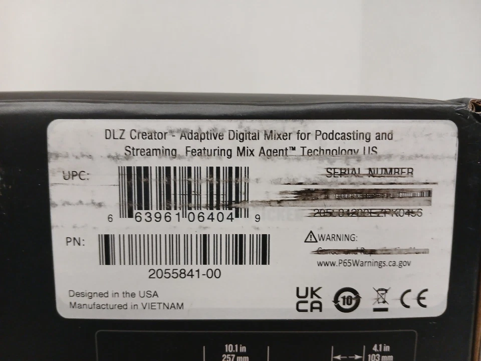 Mackie DLZ Creator Advanced Adaptive Digital Mixer With Mix Agent Technology - Image 4 of 4