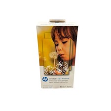 HP Sprocket 4x6" Photo Paper 80 Sheets  2 Cartridges - New Open Box