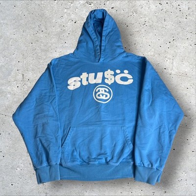 Stüssy x Cactus Plant Flea Market 8 Ball Pigment Dyed Hoodie Size L