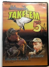 HUNTER'S SPECIALTIES TAKE' EM 5  BARNIE CALEF DUCK HUNTING DVD NEW