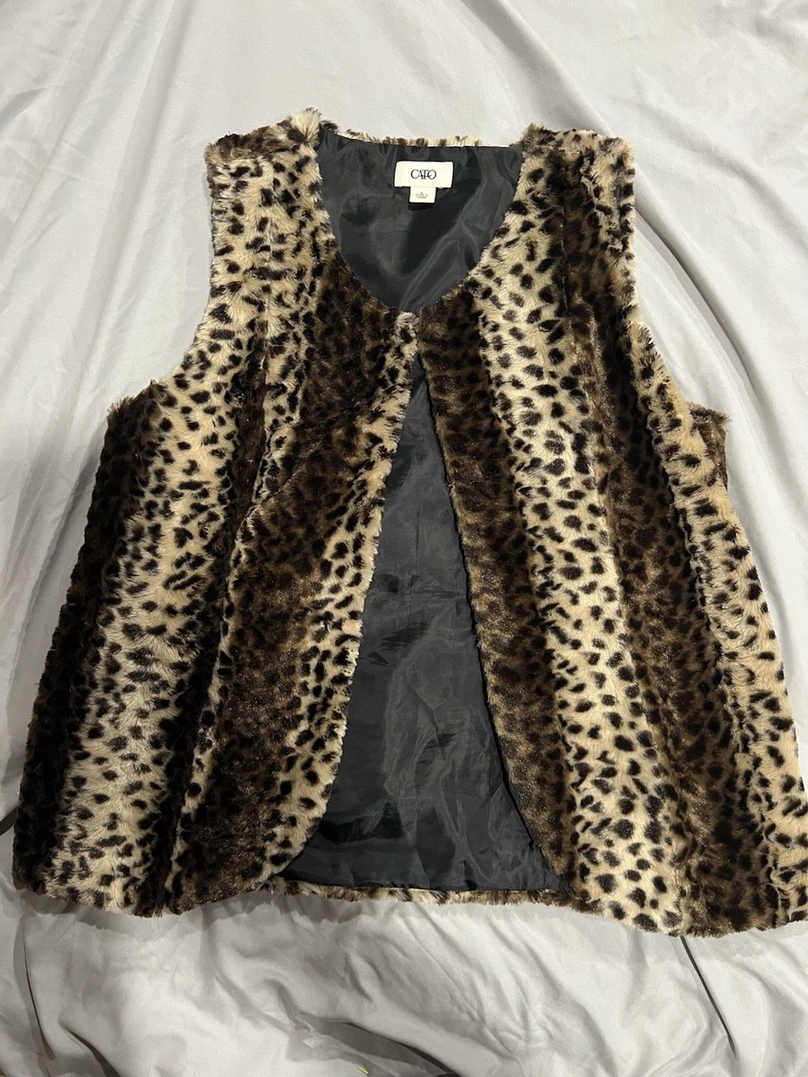 Animal Print Vests for Women for sale - eBay