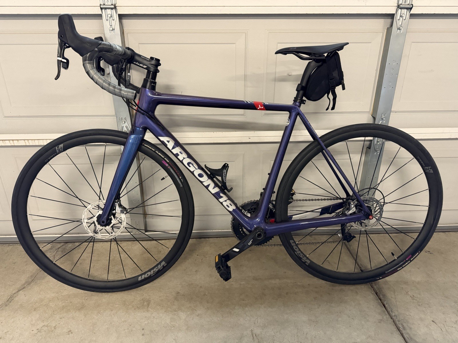 Argon 18 Gallium Road Bike Medium 700C SRAM Force 22 Disc Carbon Purple
