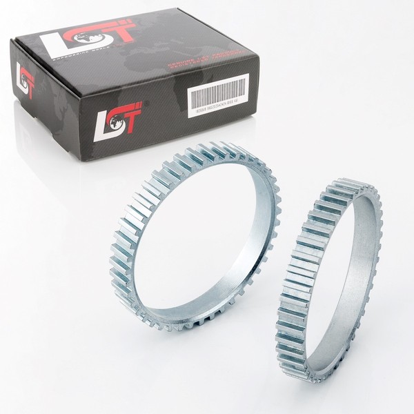 2X ABS Ring Sensorring Vorne Beidseitig 43 ZÄHne FÜR Suzuki Swift 2 II Alto NEU-image
