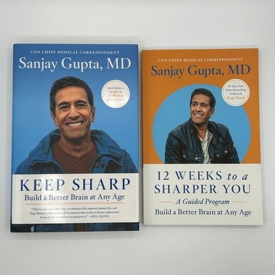 BUNDLE Keep Sharp Build a Better Brain at Any Age Book & Guided Program Gupta