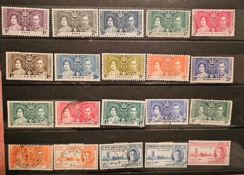 british colonies territories stamps