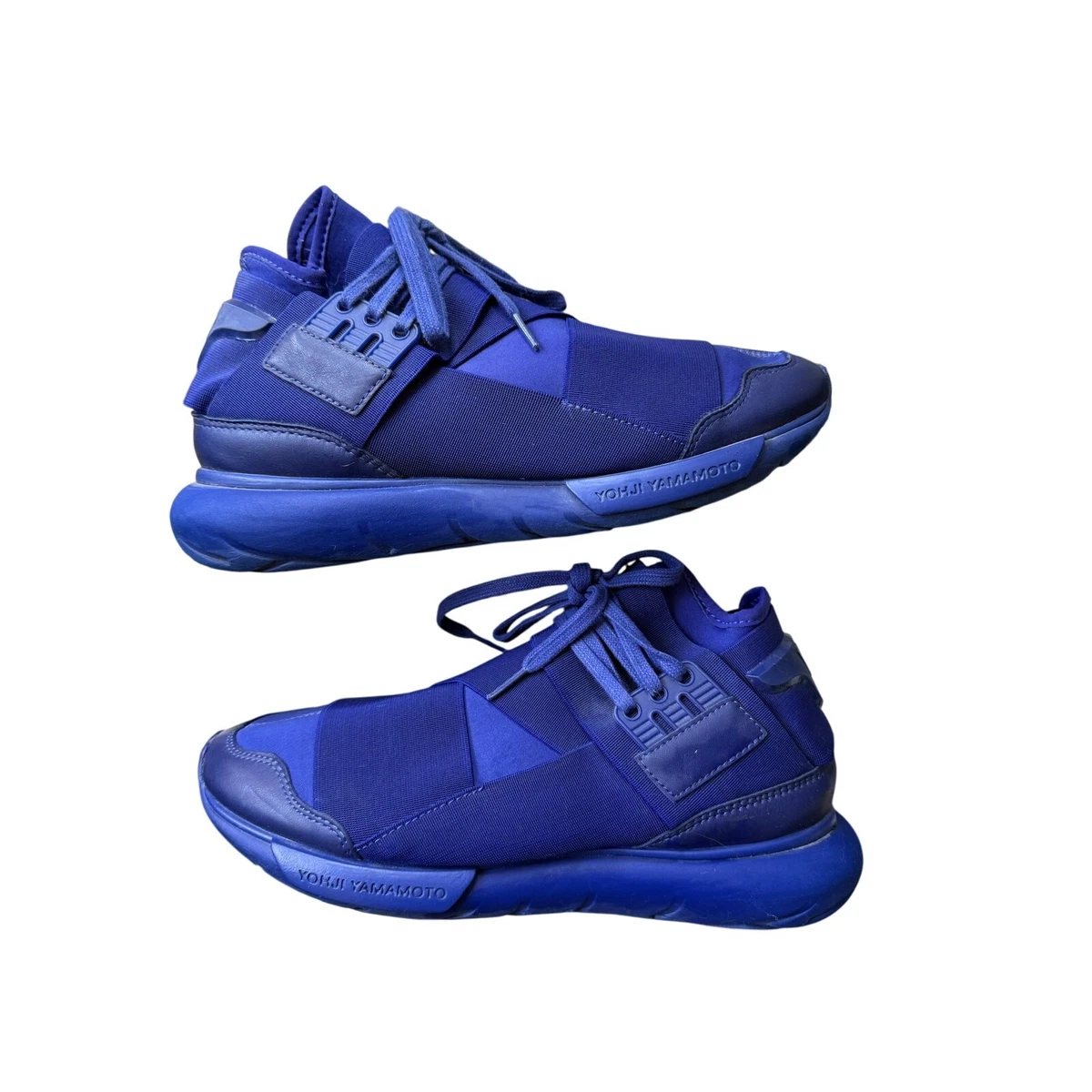 【yaaasuuu K】 Adidas Y-3 Qasa High Dark Blue for sale | eBay