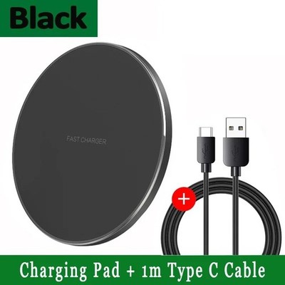 100W Kabelloses Ladegerät USB-C QC3.0 Schnellladung Für iPhone Samsung S24 S23