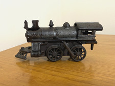 Cast Iron Wind-up Locomotive Antique Train Toy XA-23