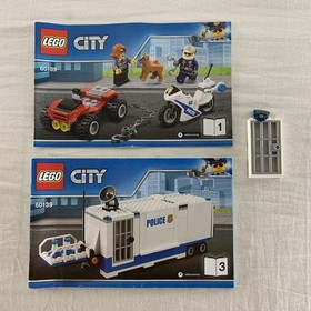 Lego City Police Incomplete Set 60139 Mobile Command Center