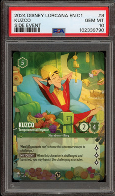 Disney Lorcana Kuzco Temperamental Emperor NA/EU Side Event Promo