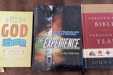 Lot Of 3 Hardcover Christian Study Books