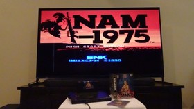 NAM-1975 Neo Geo 'CIB' Authentic AES US Version...!  (Pls see details)