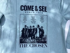 The Chosen Hoodie Unisex 3X “Come and See World Tour” Fish Graphic Sweatshirt