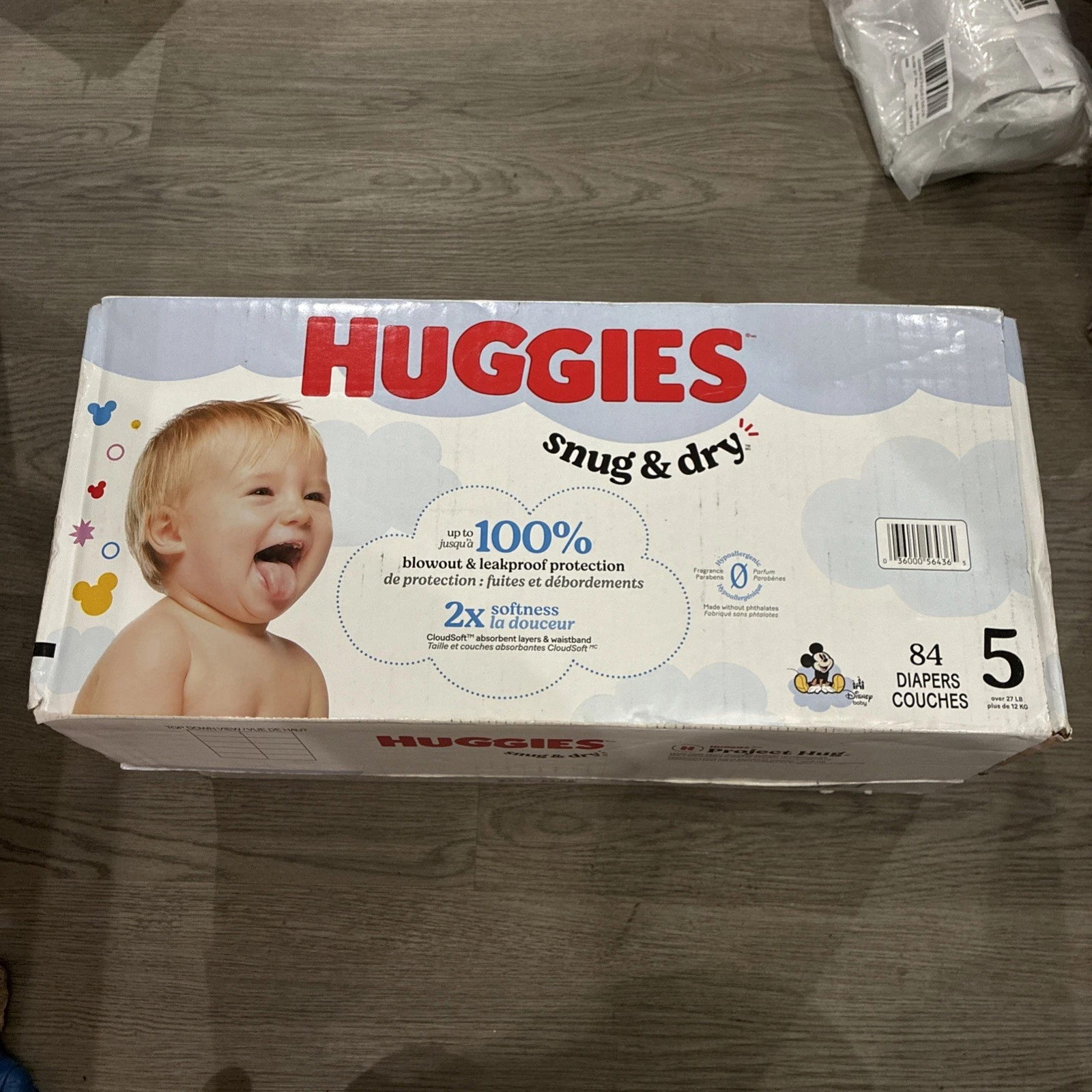Huggies Snug & Dry 84 Count Box | Size 5