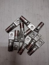 Lot of (21) #2awg (brown)lugs see description for what they include