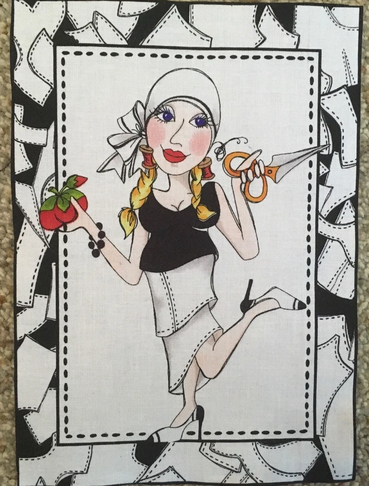 Loralie Harris ‘Sew Fabulous’ cotton panel - Fab! BIG SALE!