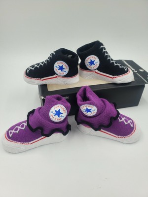 purple baby converse