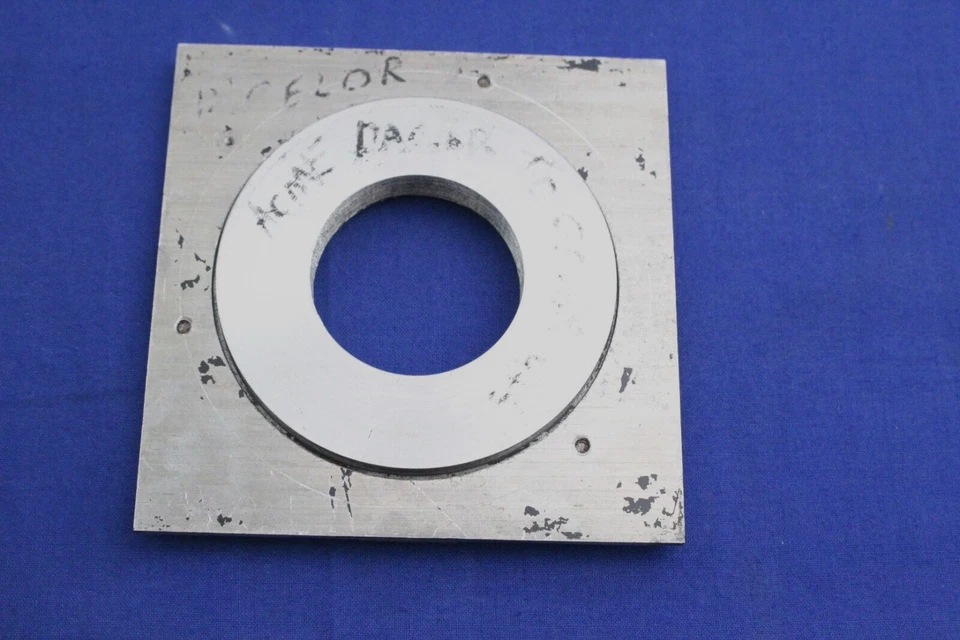 TARJETA DE LENTE DE GRAN FORMATO HECHA A MEDIDA, ENFOQUE AJUSTABLE, 4"X 4". LEER PARA DETALLES Foto 3 de 4