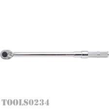 J6016C Proto 1/2" Drive Ratcheting Head Micrometer Torque Wrench 30-150 Ft-Lb