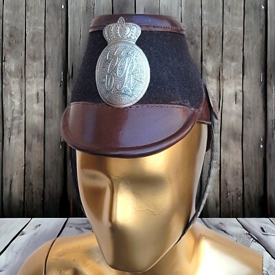 ＢＰドイツ/ノルトライン・ヴェストファーレン州＊警察シャコ帽章（実物） 100% Genuine Leather German Police Shako WW2 Helmet Collectible