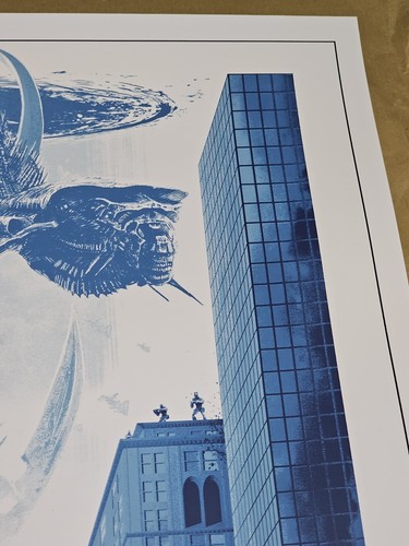 The Avengers 2016 Matt Ferguson Movie Screen Print Poster SIGNED 24x36 in Hulk - Picture 6 of 11