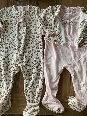 Petit Lem Signature Baby 3tlg. Set Strampler Leo Print 6 Monate Gr.68