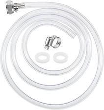 Draft Beer Line with Barb Connector, Kegerator Accessory Kit Beer Tower Brewing 