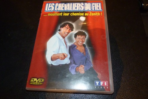 COFFRET DVD + CD "LES CHEVALIERS DU FIEL MOUILLENT LEUR CHEMISE AU ZENITH" - Imagen 1 de 2