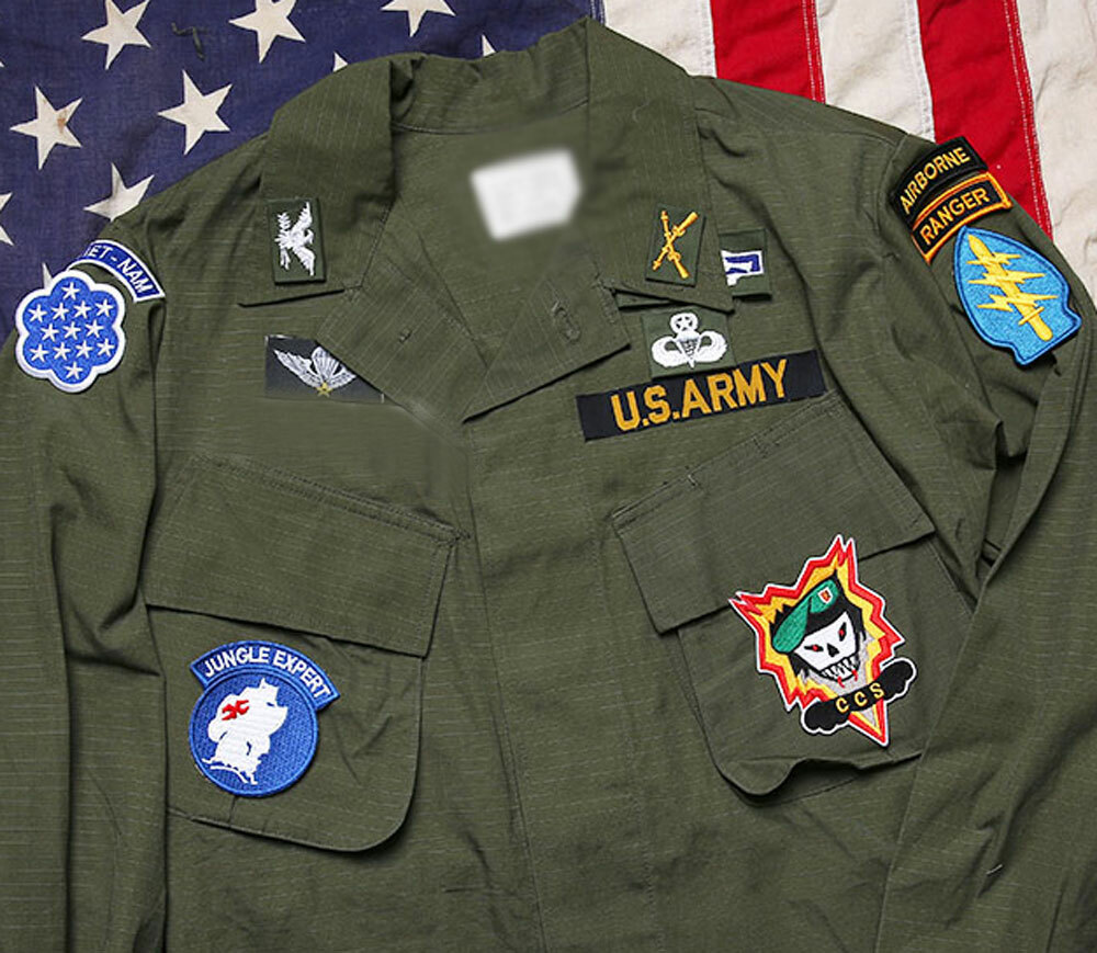 Vietnam War US Army TCU Patch MAAG CCS Jungle Expert M65 Vietnam War US Army TCU Patch MAAG CCS Jungle Expert M65
