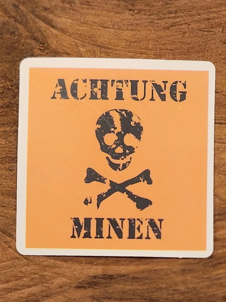 Chia sẻ hơn 94+ achtung sticker Cực đẹp - Co-Created English