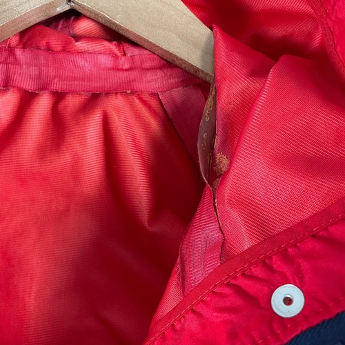 Vtg CB Sports GORE-Tex 1/4 Zip Shell Jacket Pullover Youth L Red Ski Snowboard - Picture 10 of 16