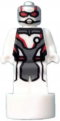 LEGO Super Heroes Minifigure White Ant-Man Statuette Quantum Suit