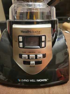Montel Williams Healthmaster Elite Blender Montel Williams