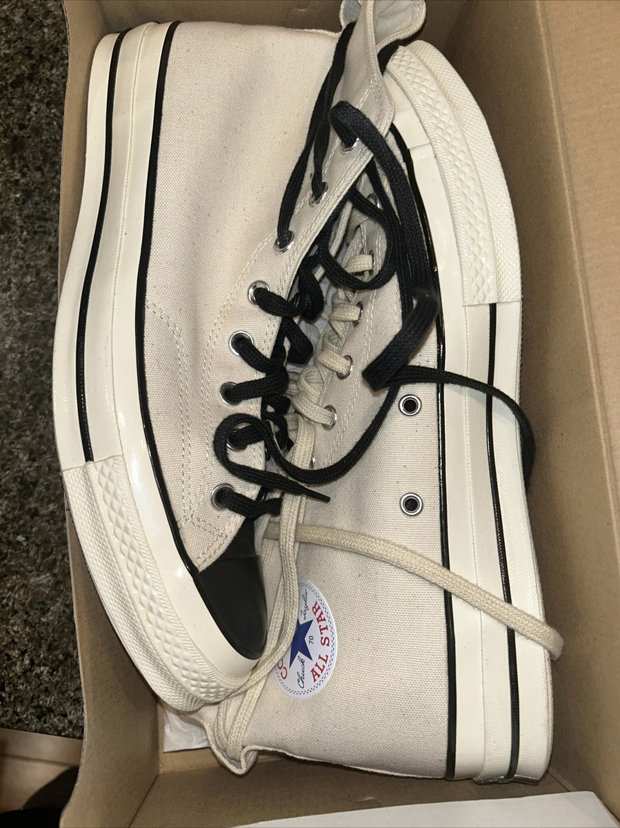 Converse Chuck Taylor 70 High FEAR OF GOD Essentials IVORY BLACK