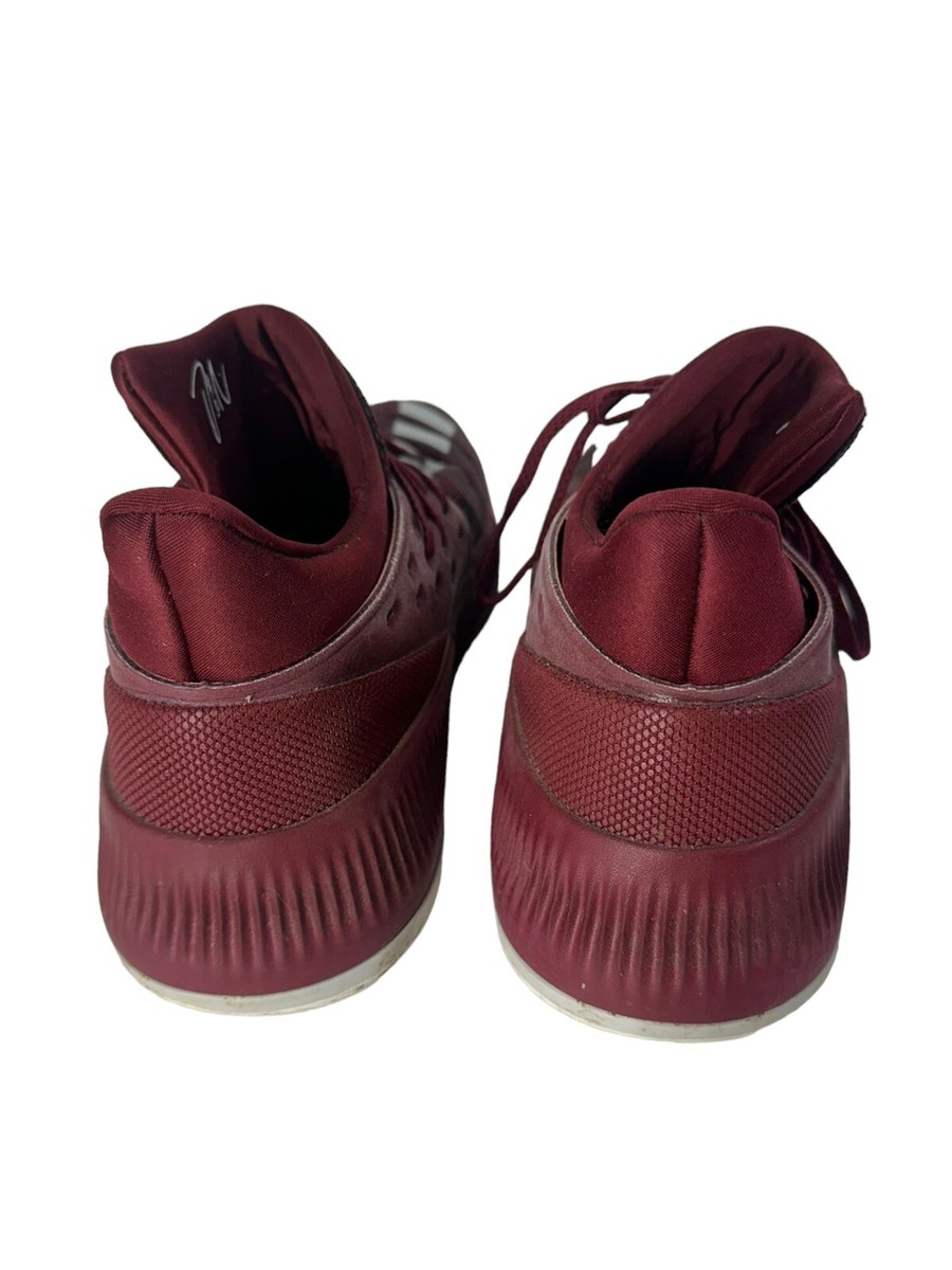 Adidas Dame 3 Maroon Basketball Shoes BY3195 - Men\'s Size 8 US Sneakers Red Adidas Dame 3 Maroon - BY3195 for sale | eBay main image 4