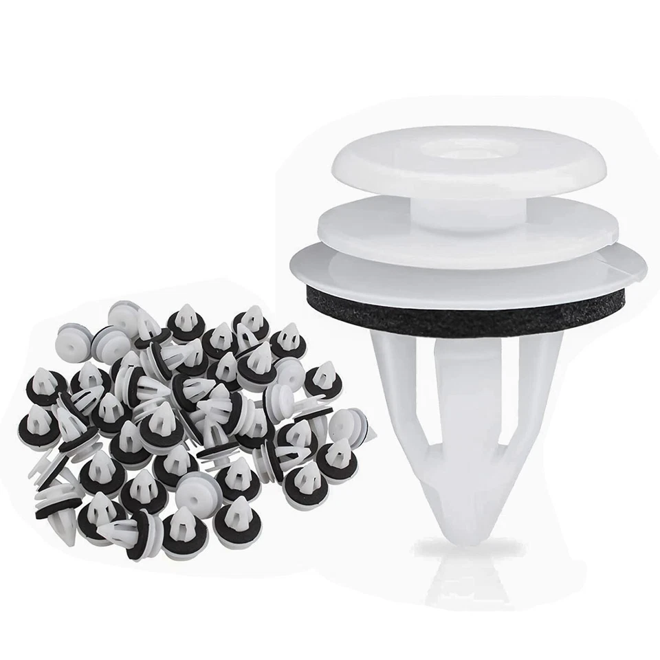 100Pcs New Door Panel Clips For BMW 3/5/7 E34 E36 E38 E39 E46 X5 M3 M5 Z3 - Image 3 of 4