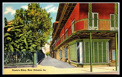 LOUISIANA Postcard - New Orleans, Pirate's Alley G13 