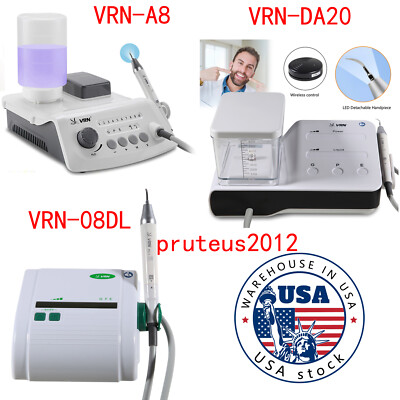 VRN Dental Ultrasonic Piezo Scaler LED Detachable Handpiece Scaling Perio Endo