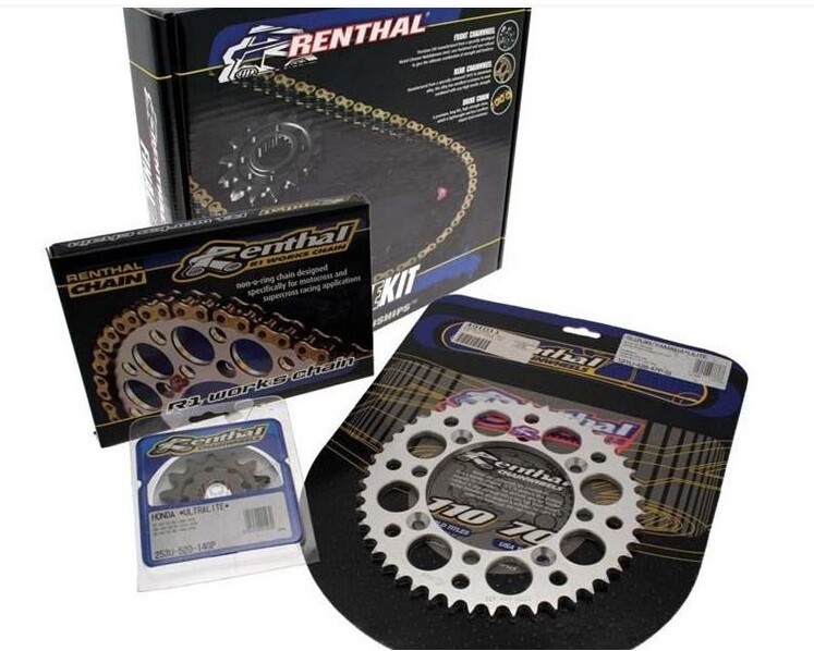 Kit chaine Renthal YZF 250 2001-2004 évite l'usure prématurée en motocross 13/48