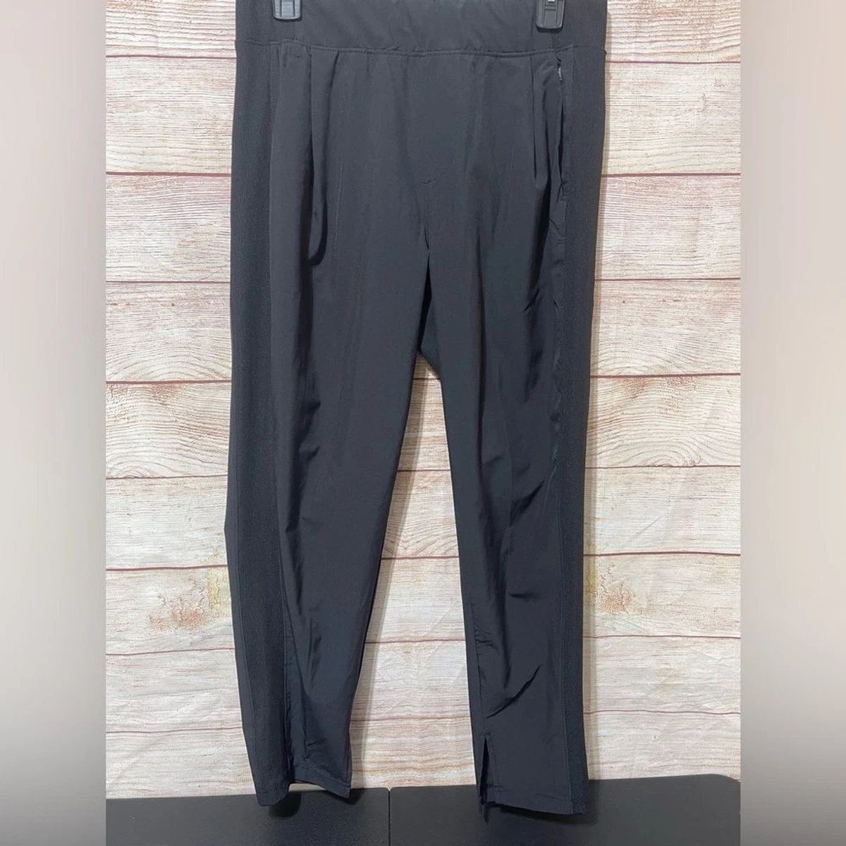 Apana Womans black athletic joggers size medium eBay