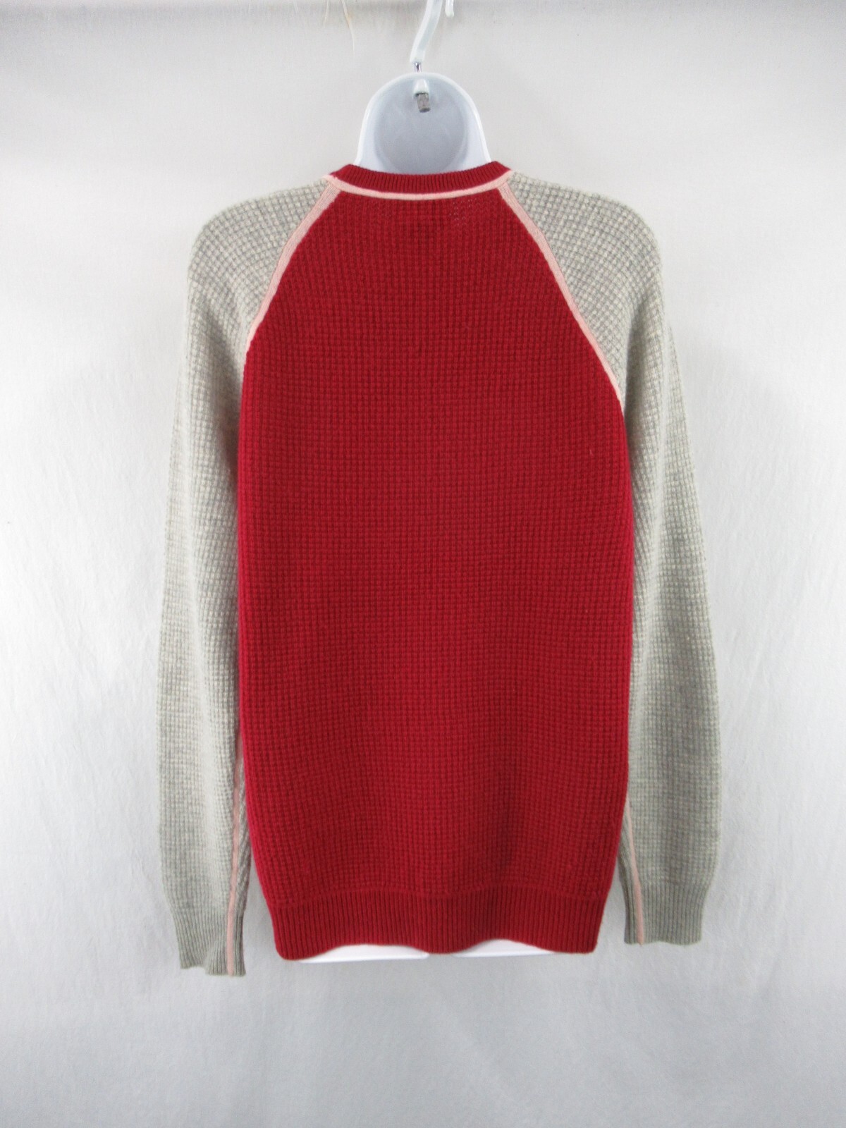 J.CREW Women's 100 Cashmere Waffle Knit Pullover Sweater Size S CK192