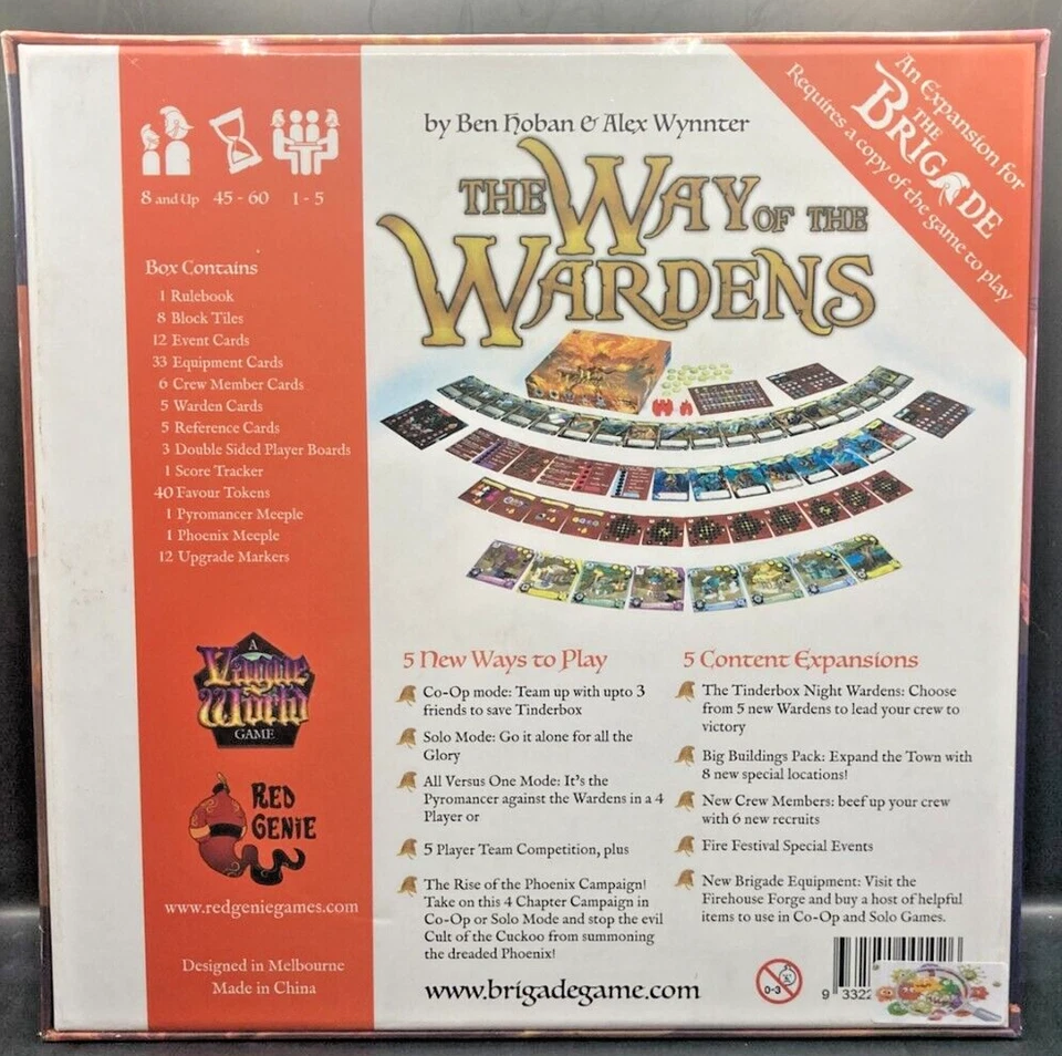 The Brigade: The Way of the Wardens (Erweiterung, Kickstarter, englisch - Bild 2 von 2